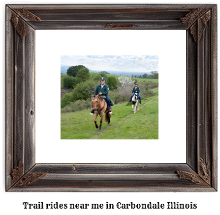 trail rides near me in Carbondale, Illinois